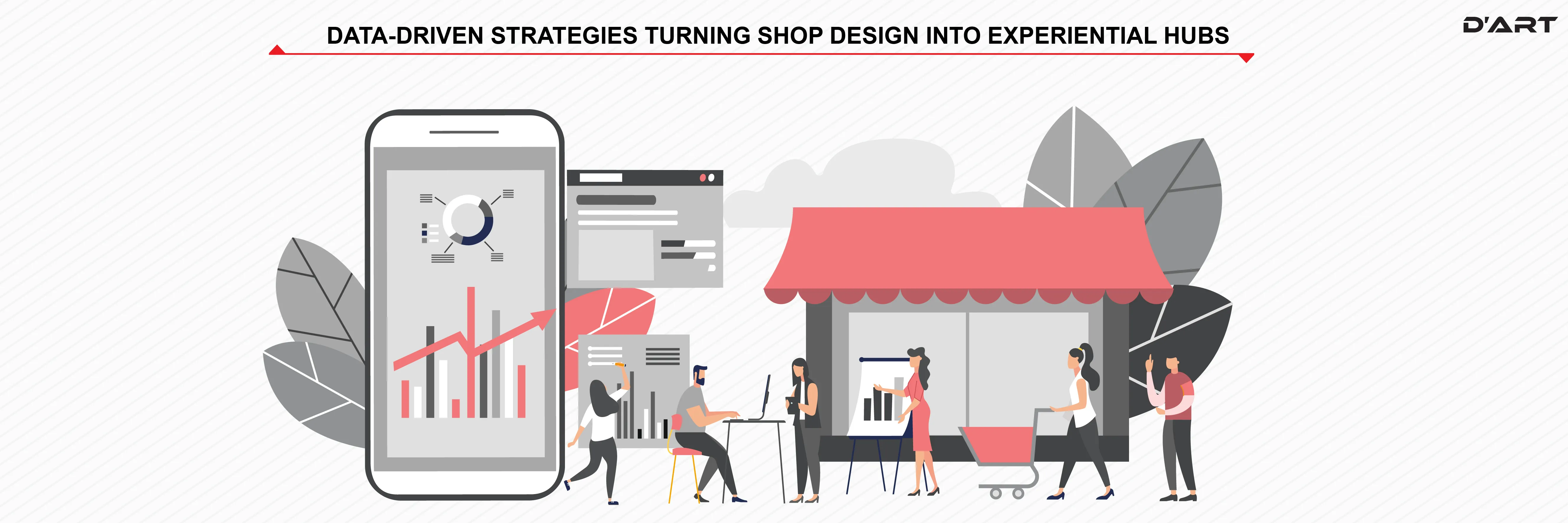 Data-driven strategies turning shop design into experiential hubs