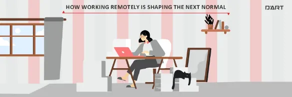 HOW WORKING REMOTELY IS SHAPING THE NEXT NORMAL