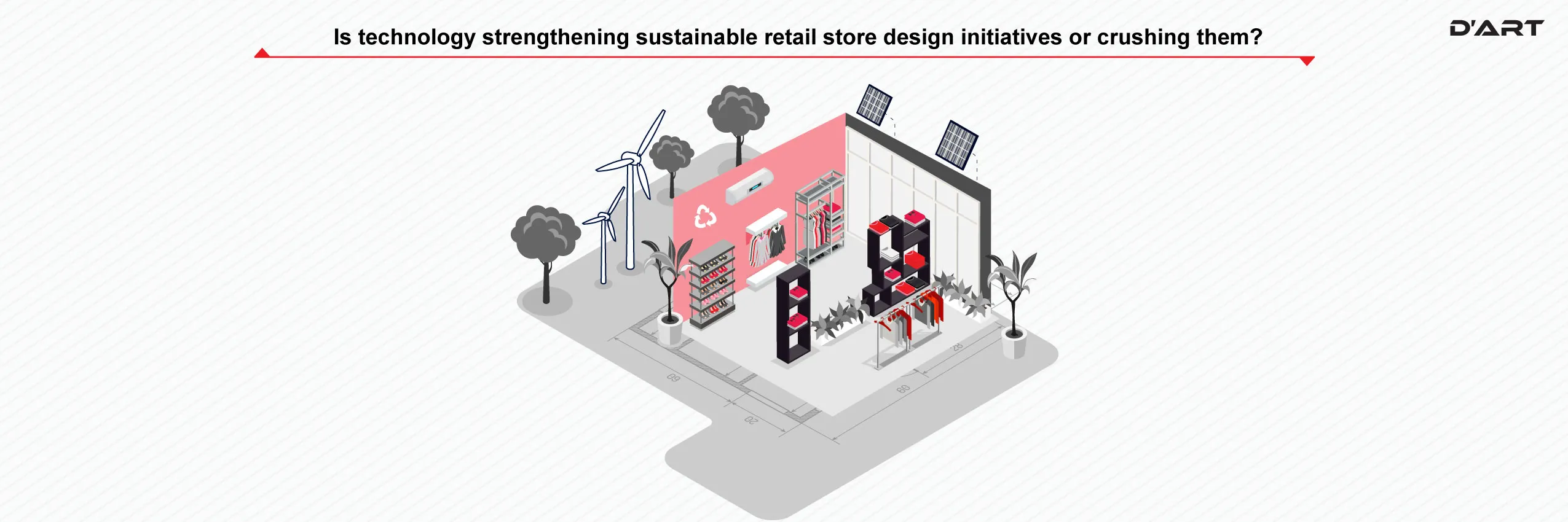 Is technology strengthening sustainable retail store design initiatives or crushing them?