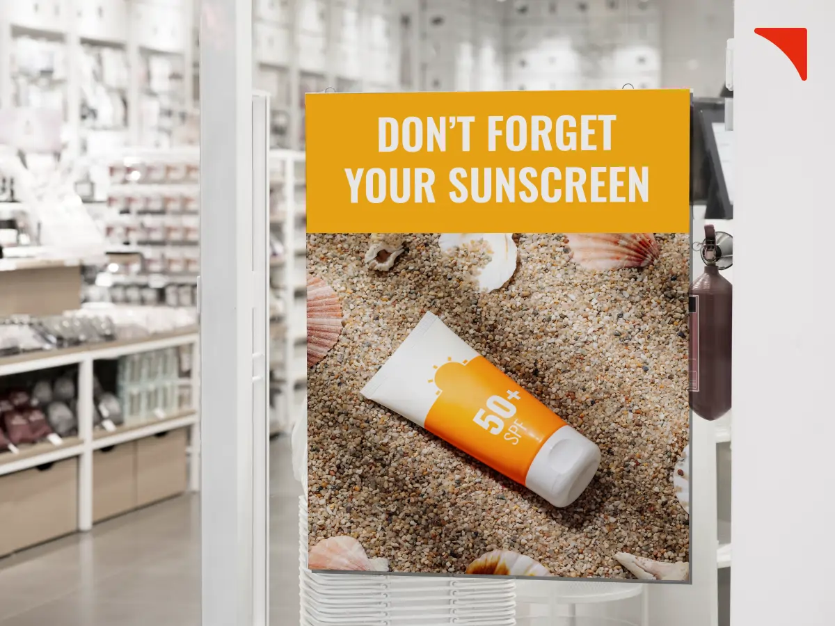 concept of smart signage