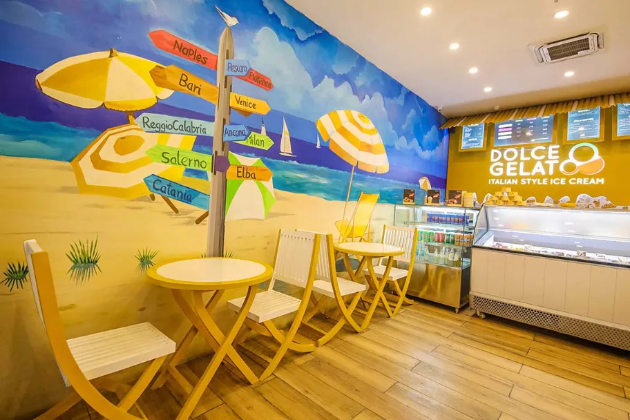 Ice Cream Brand Interior Design