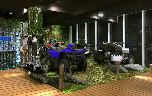 Bike Showroom Design