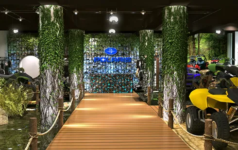 Bike Store Interior Design