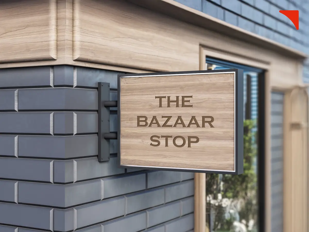 Futuristic Signage and Branding